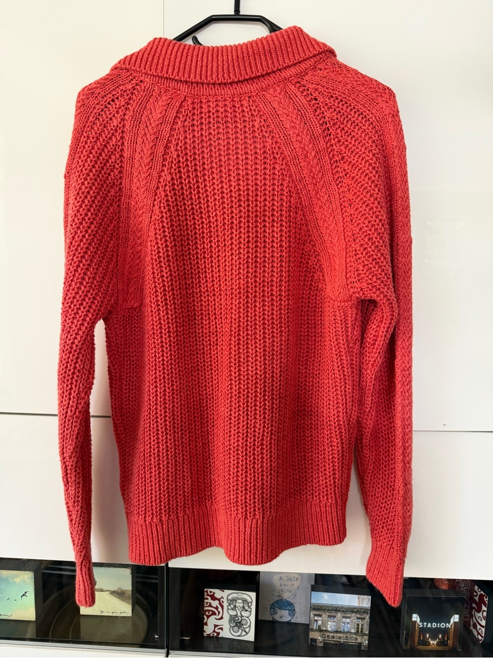 Garnet Hill Ribbed Cardigan - Linen/organic cotton - Picture 6 of 6